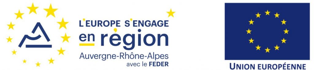 L'Europe s'engage en Région Auvergne Rhône Alpes avec le FEDER
Union Européenne