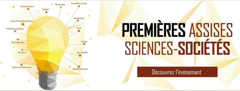 Premières assises
Sciences-Sociétés
Découvrez l''évènement